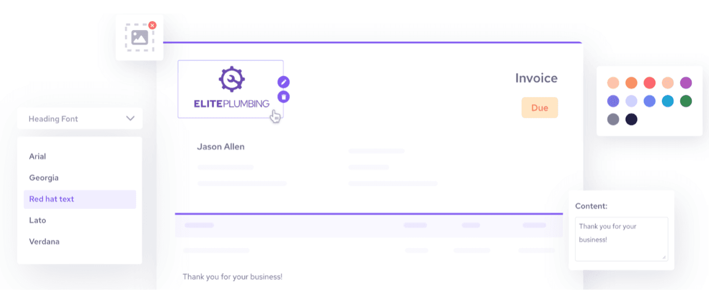 Helcim invoice template
