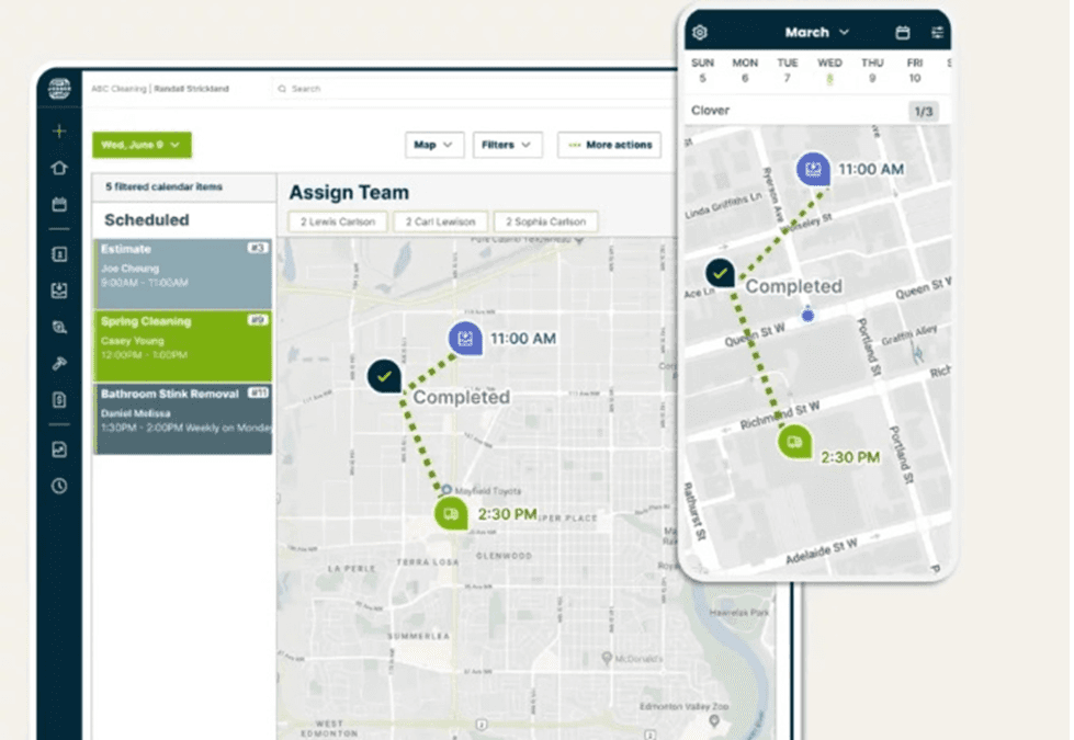 Jobber map