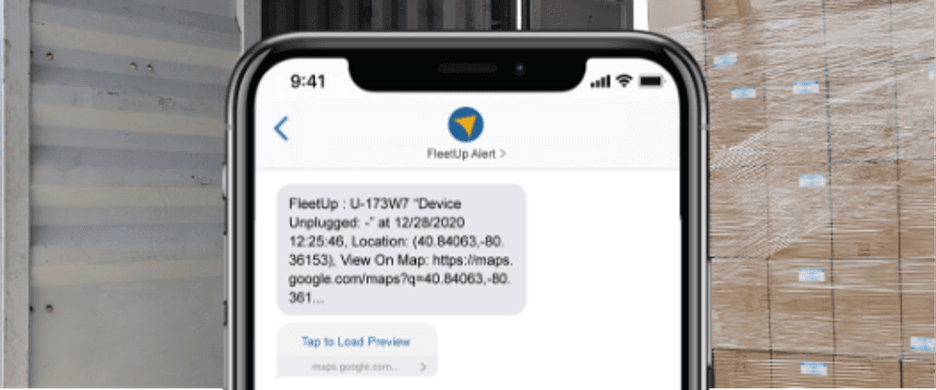 FleetUp customized alerts