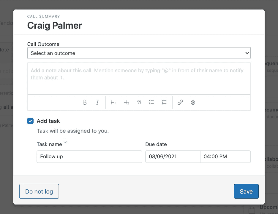 Zendesk Sell Voice