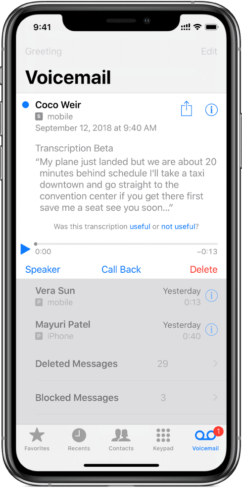 iPhone Voicemail