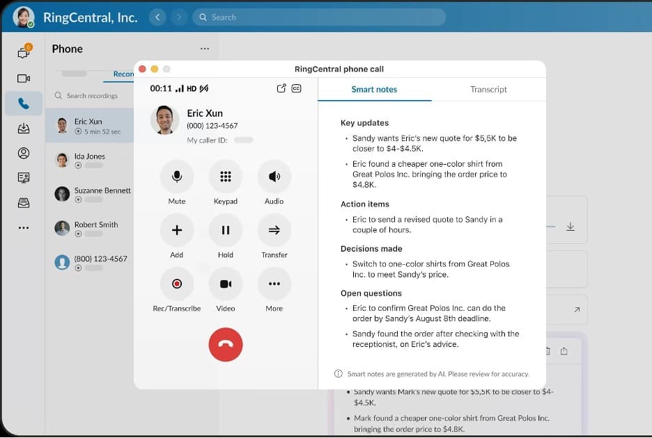 RingEX note-taking tool