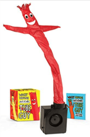 Inflatable tube guy