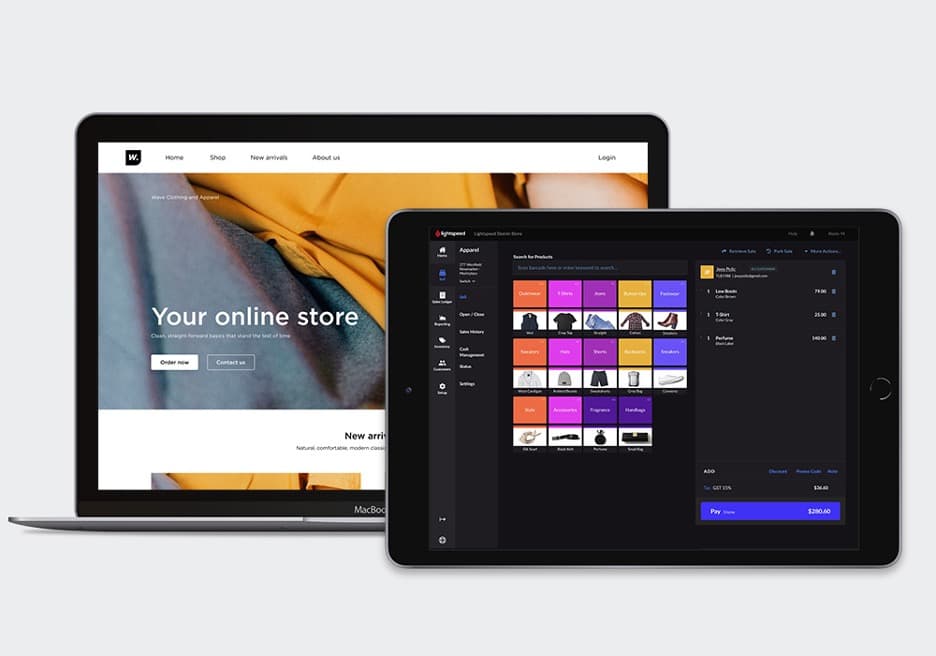 Lightspeed e-commerce store