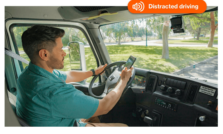 Verizon Connect AI dashcam
