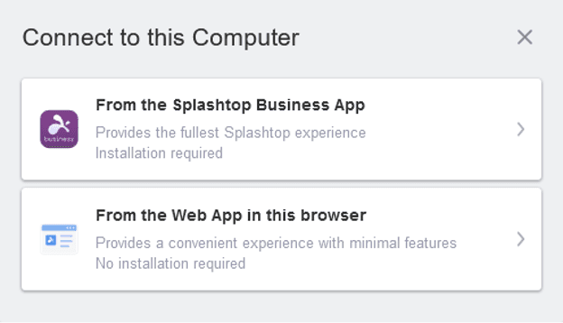 Splashtop app