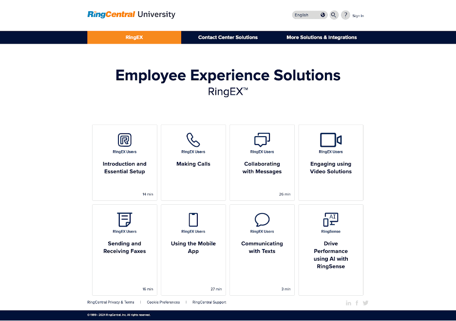 RingCentral University