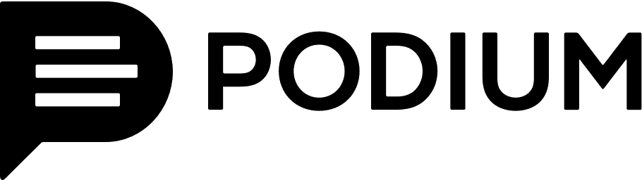 Podium company logo