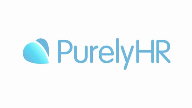 PurelyHR time and attendance blue logo