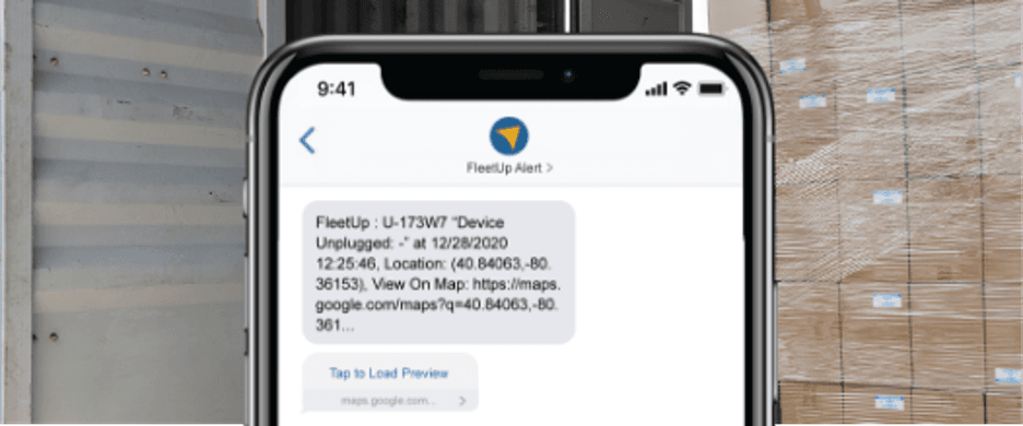 FleetUp customized alerts