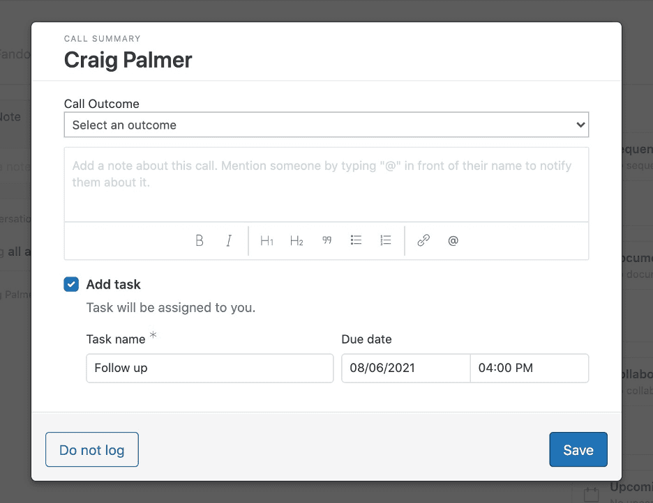 Zendesk Sell Voice