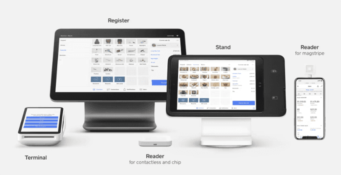 Square hardware options