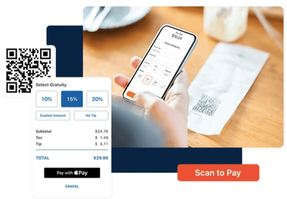 Cake QR code payments