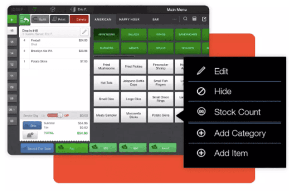 Cake POS inventory tracking