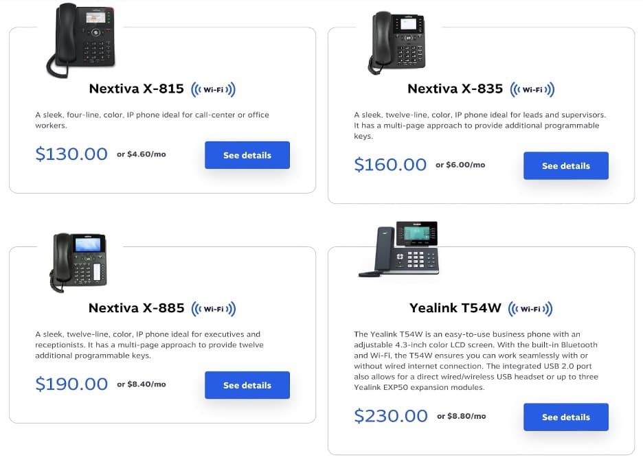 Nextiva phones