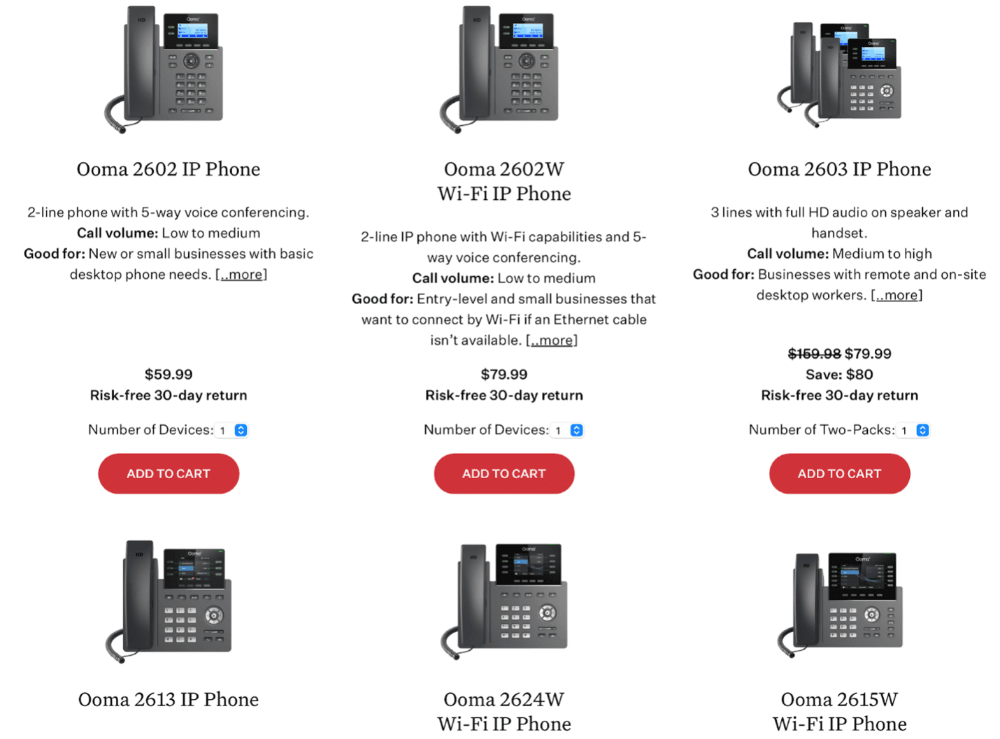 Ooma phones
