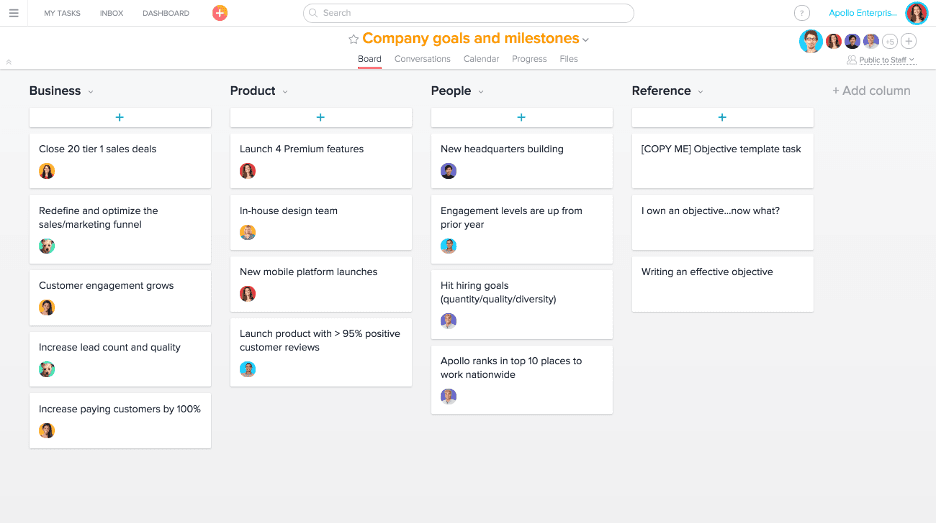 Asana collaboration tools