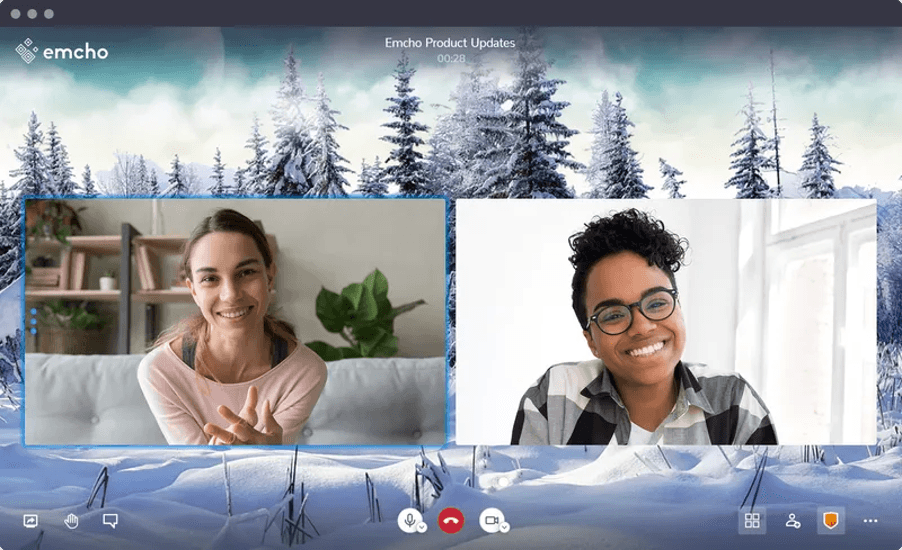8x8 custom video meeting settings