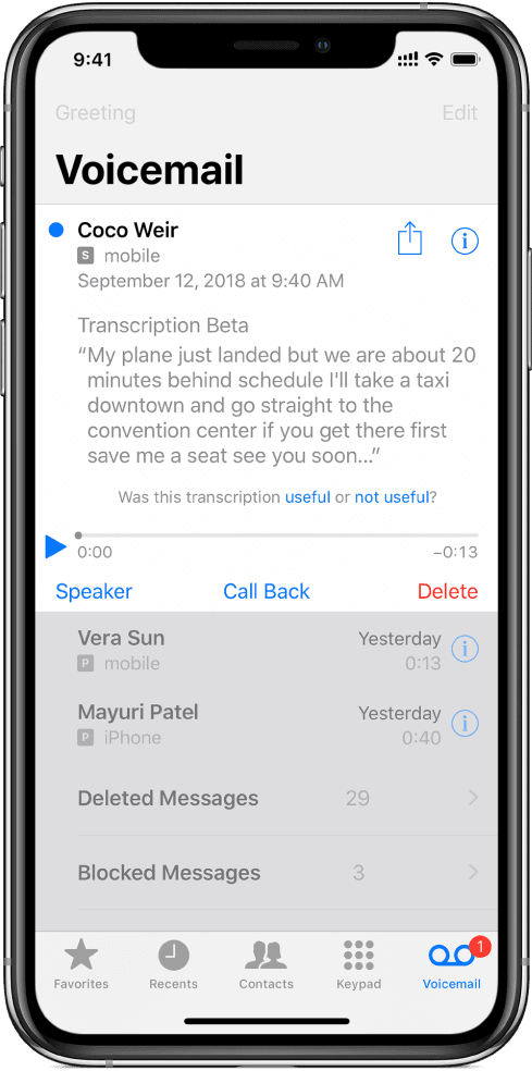 iPhone Voicemail
