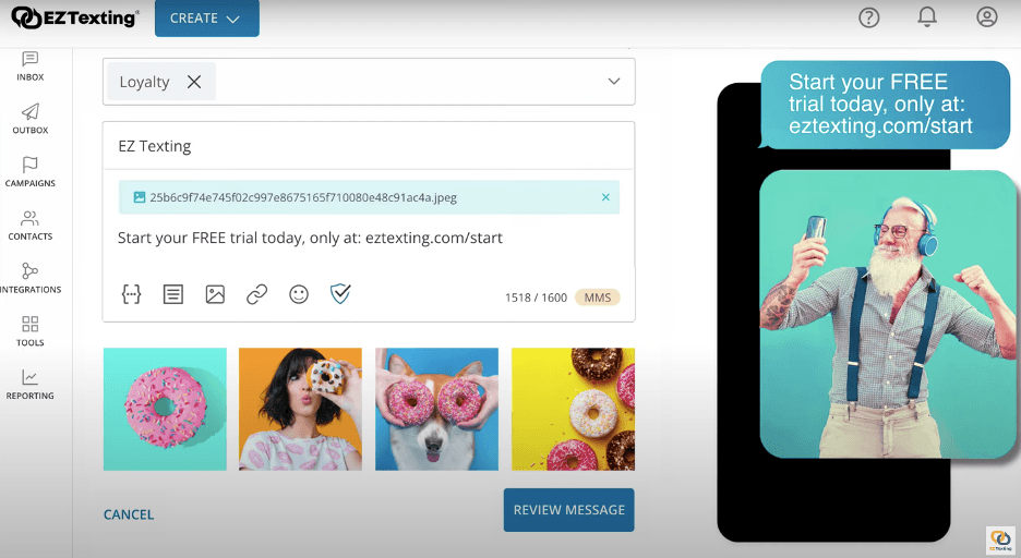 EZ Texting Shutterstock photos