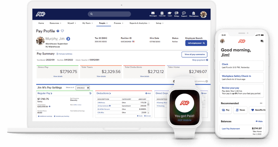 ADP payroll tools