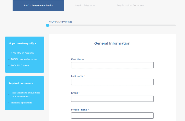 CapFront Application