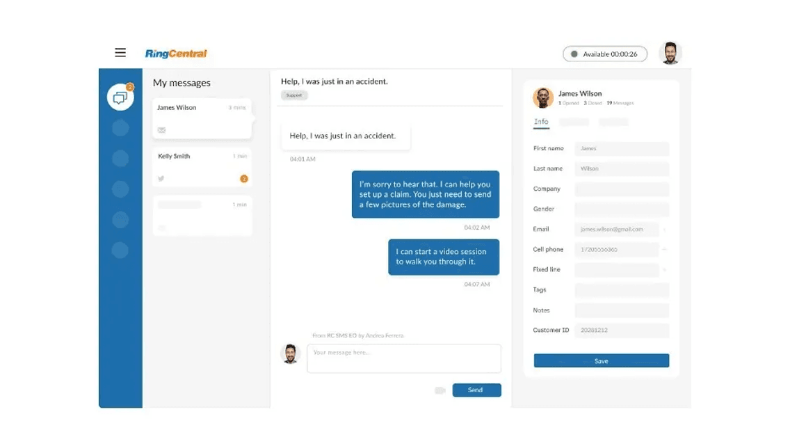 ringex messages