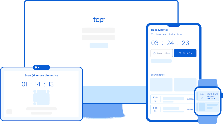 Timeclock Plus devices