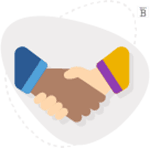 graphic of two hands shaking