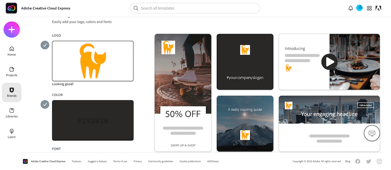 Creative Cloud Express