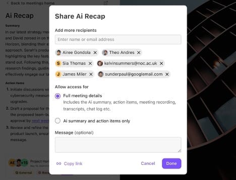 Dialpad AI summary