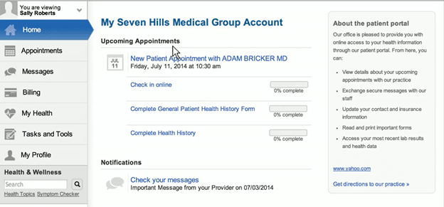 athenahealth patient portal