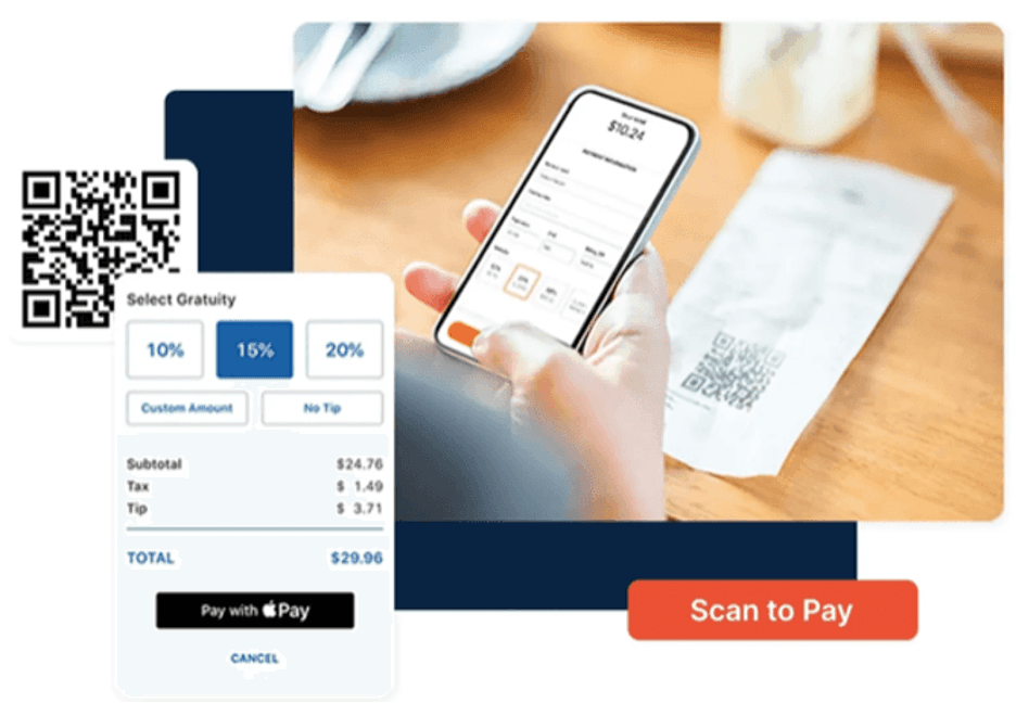 Cake QR code payments