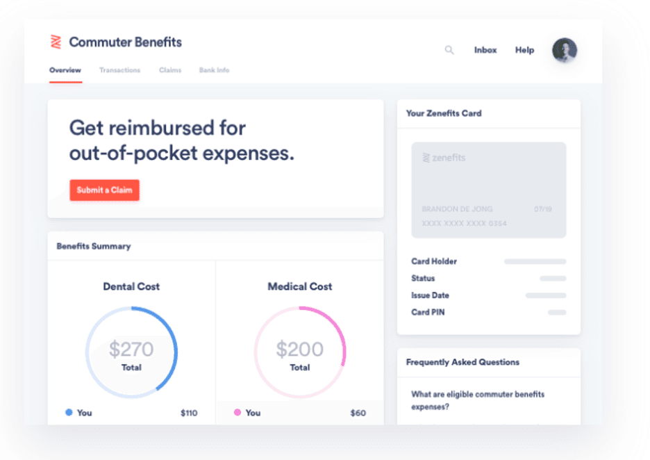 Zenefits benefits administration