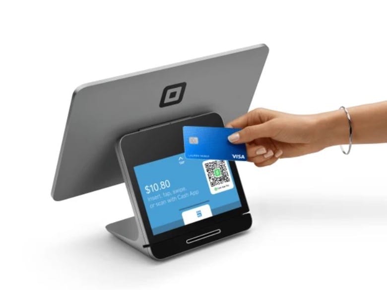 Square credit card processing hardware